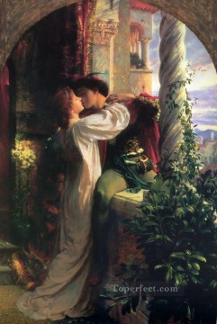 Romeo y Julieta, pintor victoriano Frank Bernard Dicksee Pinturas al óleo